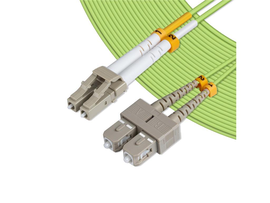 MicroConnect Patch Kabel - LC/UPC-SC/UPC OM5