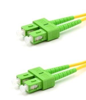 MicroConnect Patch Kabel - SC/APC-SC/APC 5m OS2