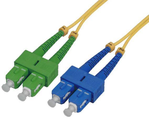 MicroConnect Patch Kabel - SC/UPC-SC/APC 1m OS2