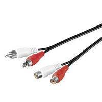 MicroConnect Stereo RCA produžni kabel
