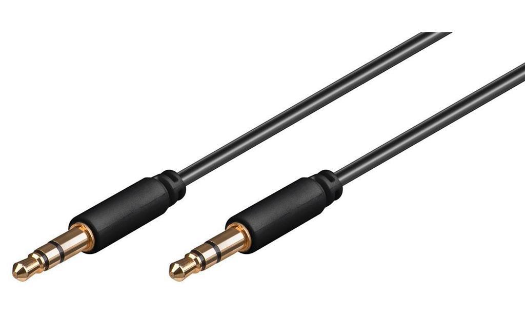 MicroConnect Avdio kabel tanki 3.5mm, 3 m