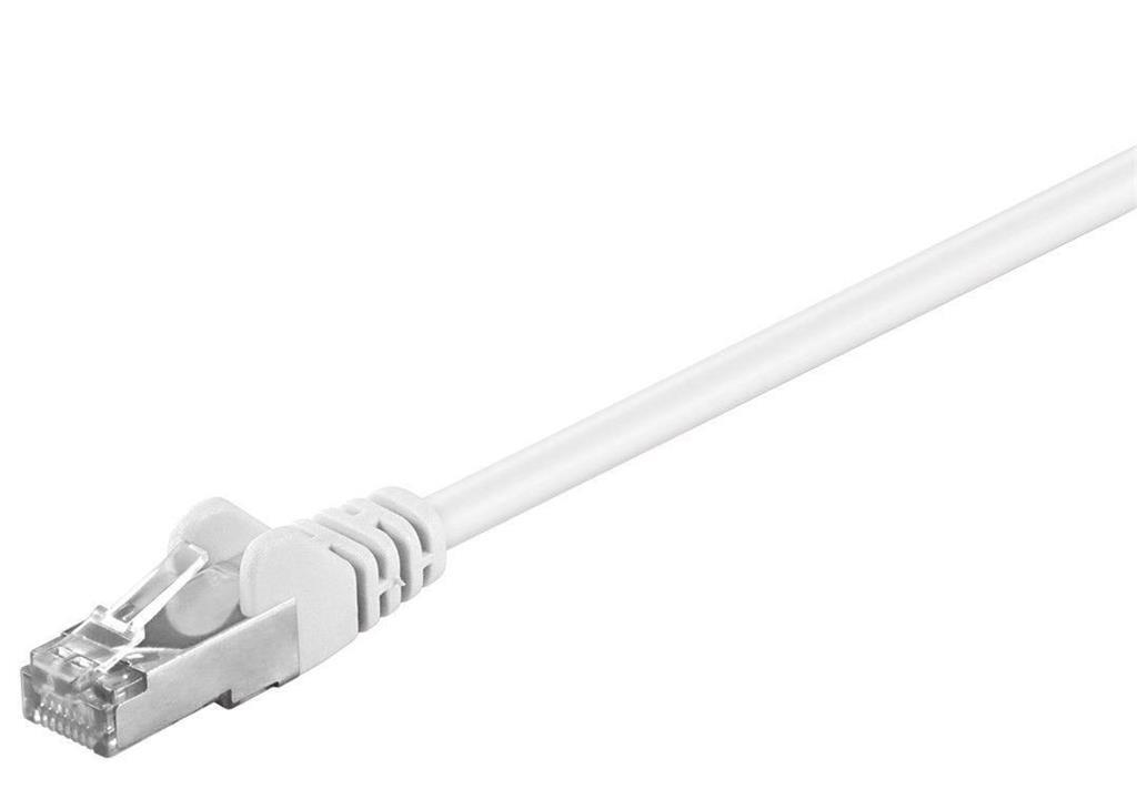 MicroConnect CAT5e F/UTP Network Cable 0.25m, White