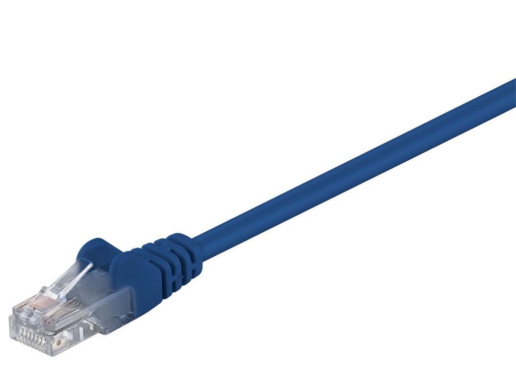 MicroConnect U/UTP CAT5e 3M plavi PVC