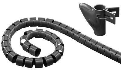 MicroConnect Cable Eater 2.5 meter crna