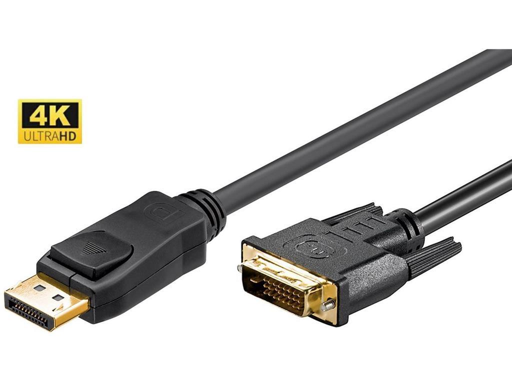 MicroConnect DisplayPort na DVI-D kabel 5m