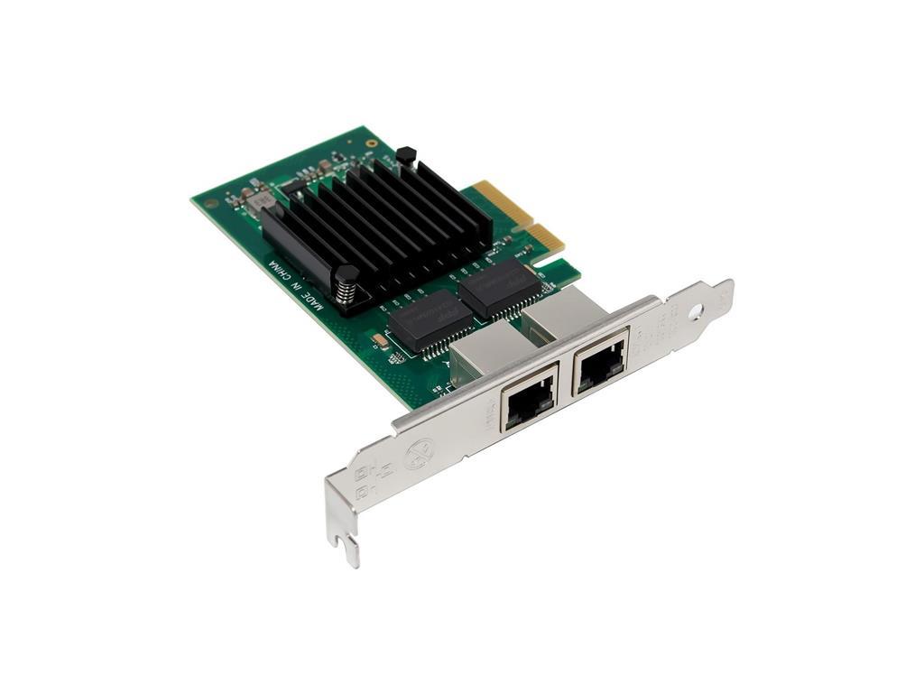 MicroConnect 2 port RJ45 omrežna kartica, PCIe