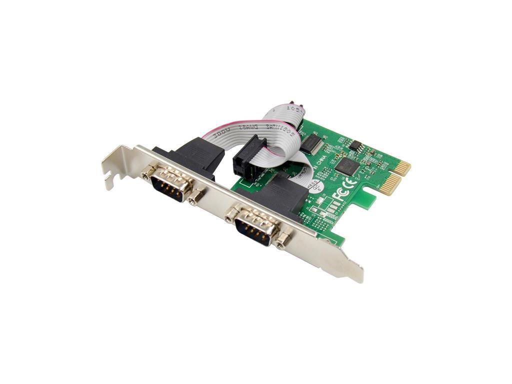 MicroConnect 2-portna serijska PCIe kartica