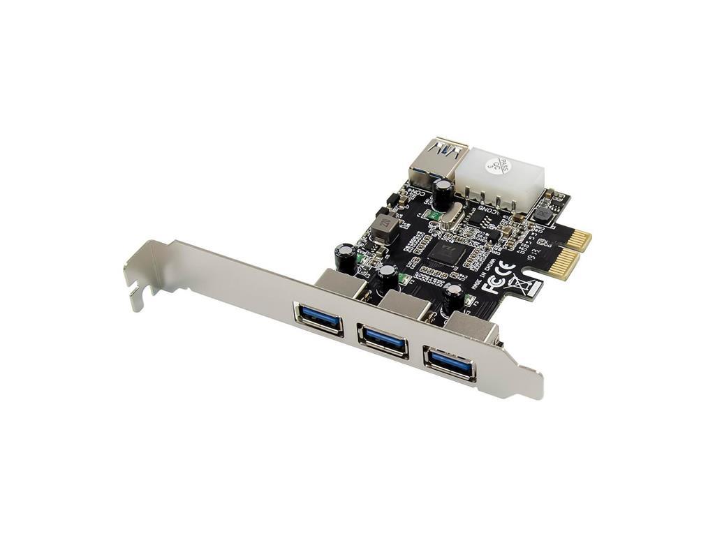 MicroConnect USB 3.0 PCIe kartica s 3+1 portom