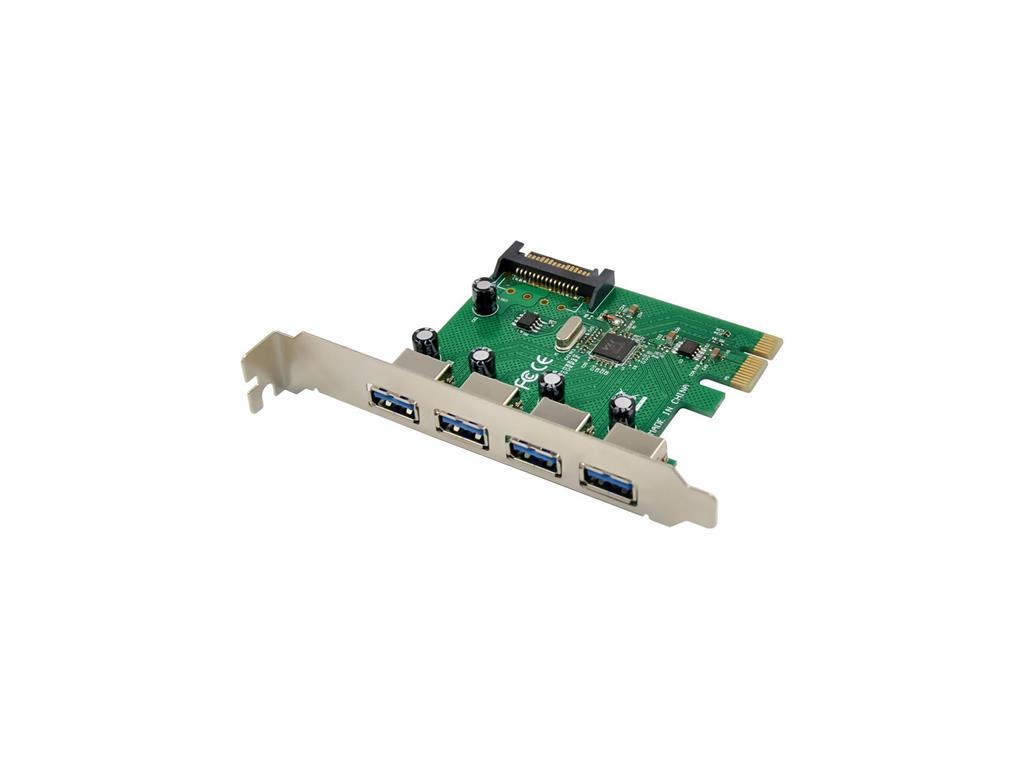MicroConnect USB 3.0 4-portna PCIe kartica