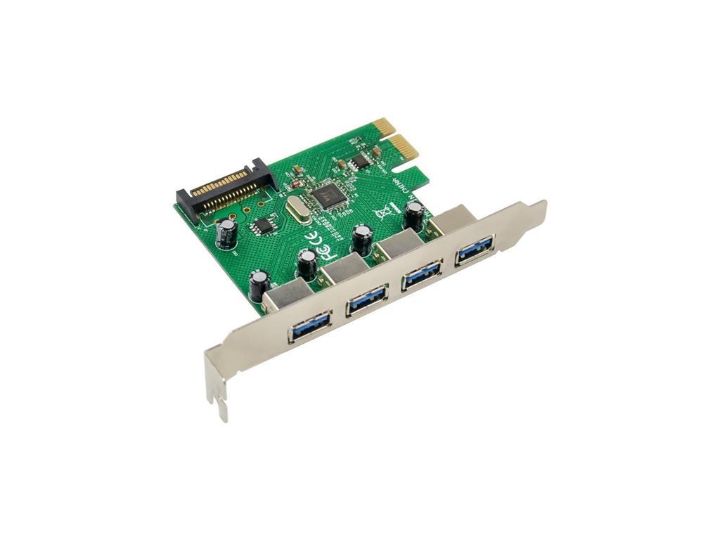 MicroConnect USB 3.0 4-portna PCIe kartica