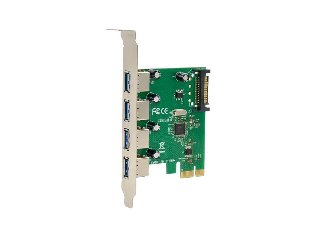 MicroConnect USB 3.0 4-portna PCIe kartica