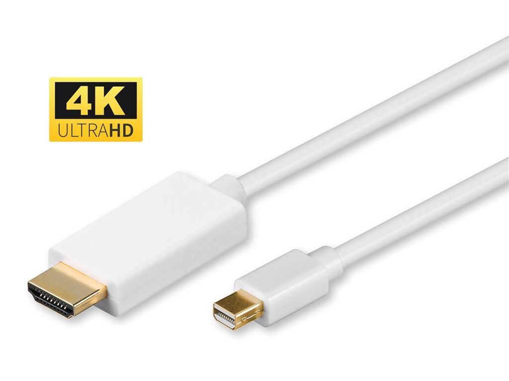 MicroConnect Mini DisplayPort 1.2 - HDMI kabel, 4K 2m