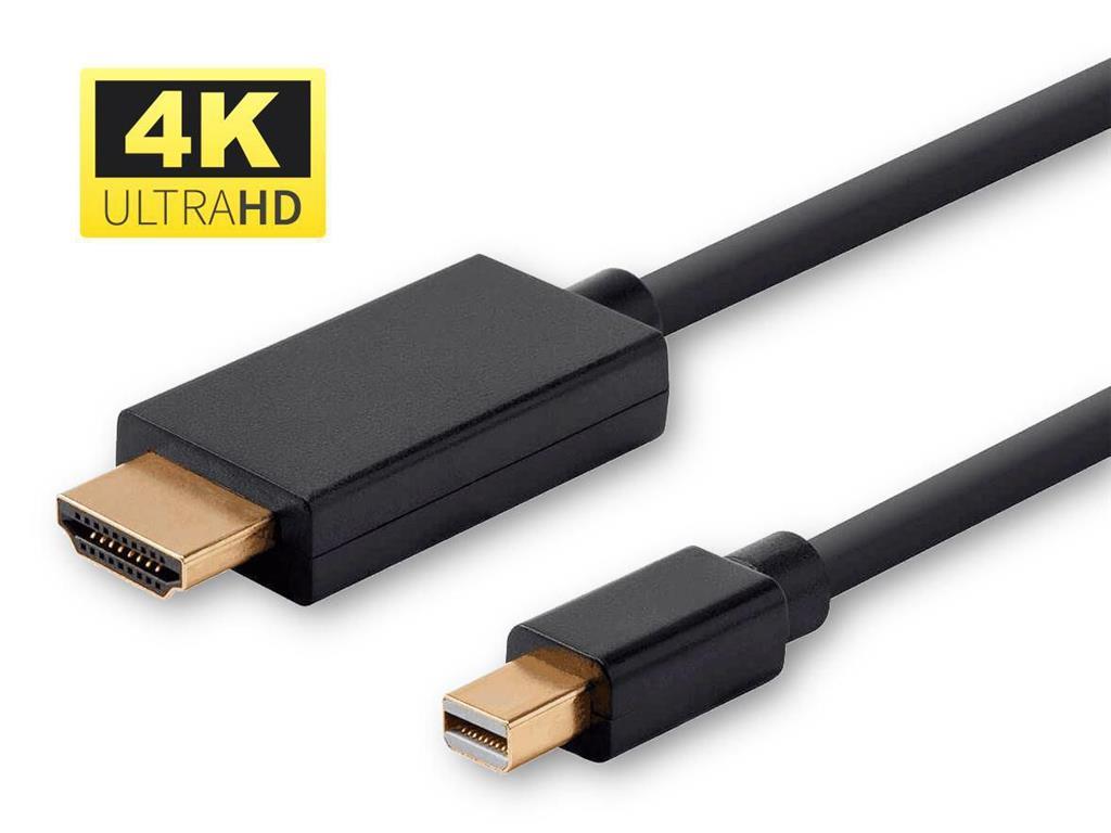 MicroConnect 4K Mini DisplayPort na HDMI kabel 2m