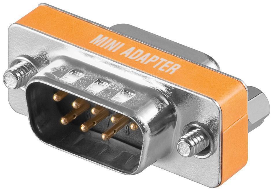 MicroConnect Mini adapter DB9 M/F nul-modem