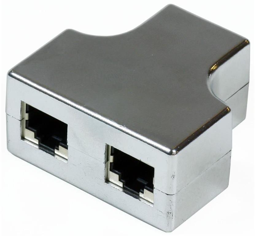 MicroConnect Adapter RJ45 - 2×RJ45 F-F
