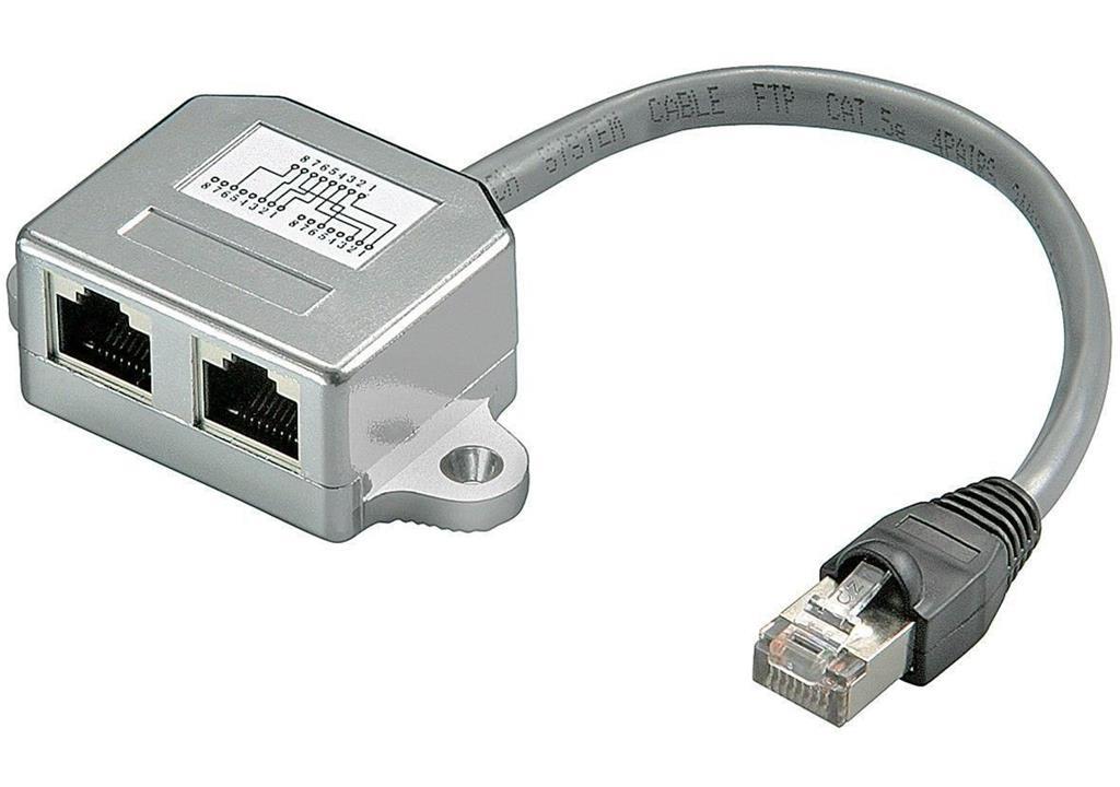 MicroConnect Kabel razdelilnik (Y-adapter)