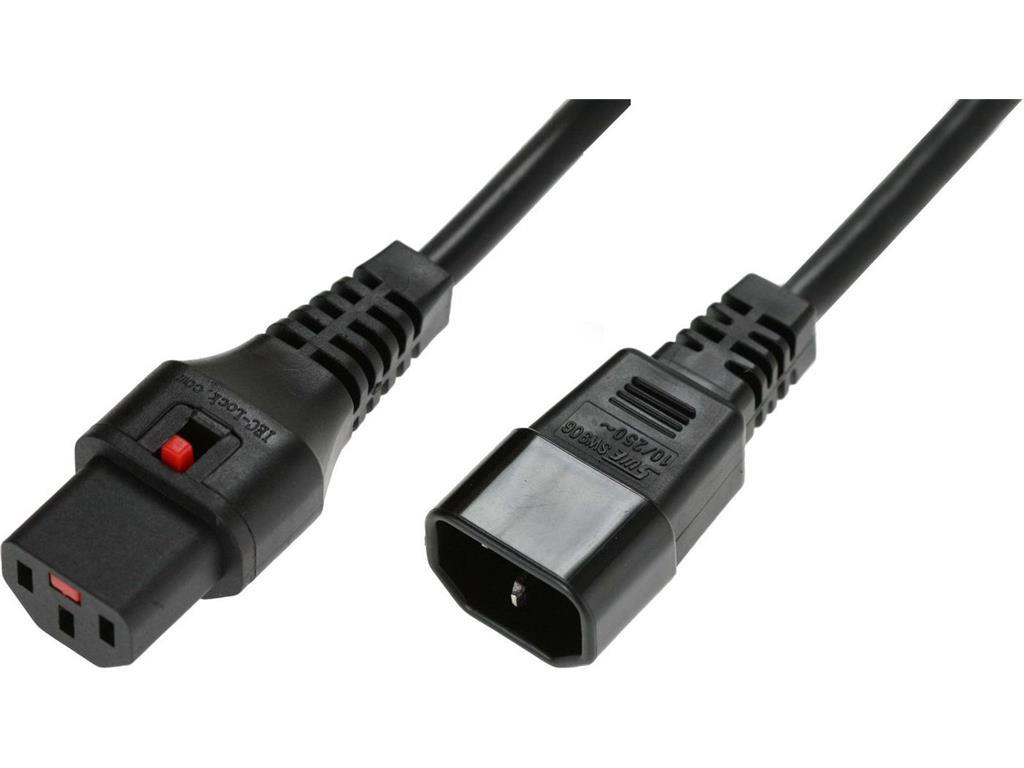 MicroConnect Kabel za napajanje C13 IEC Lock - C14
