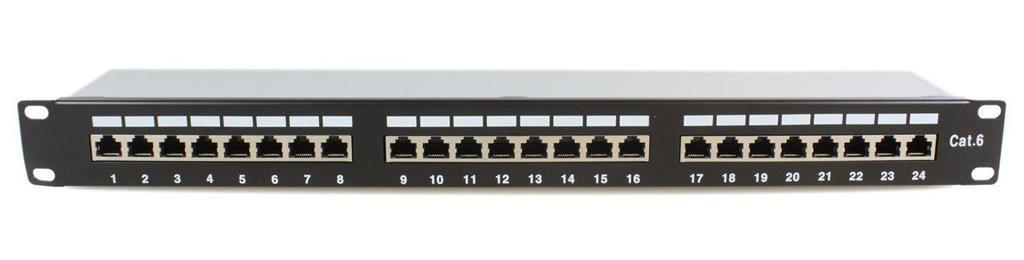 MicroConnect 19"" FTP. 6 patch panel