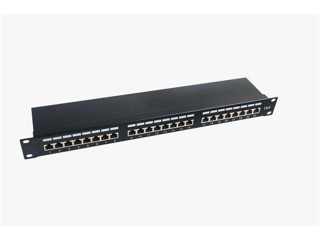 MicroConnect 19"" FTP. 6 patch panel