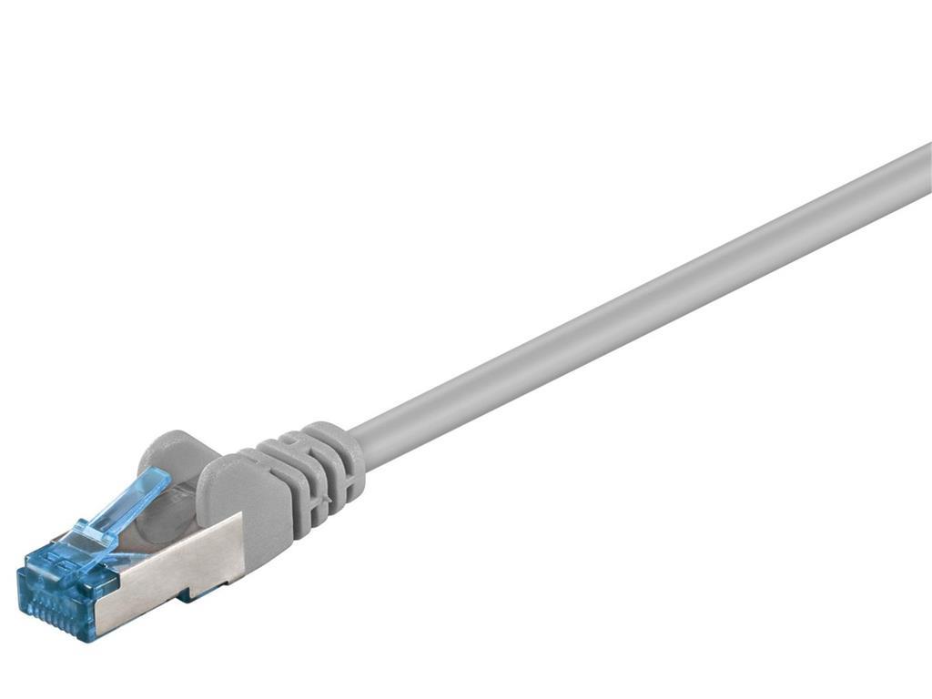 MicroConnect S/FTP CAT6A 50M sivi LSZH