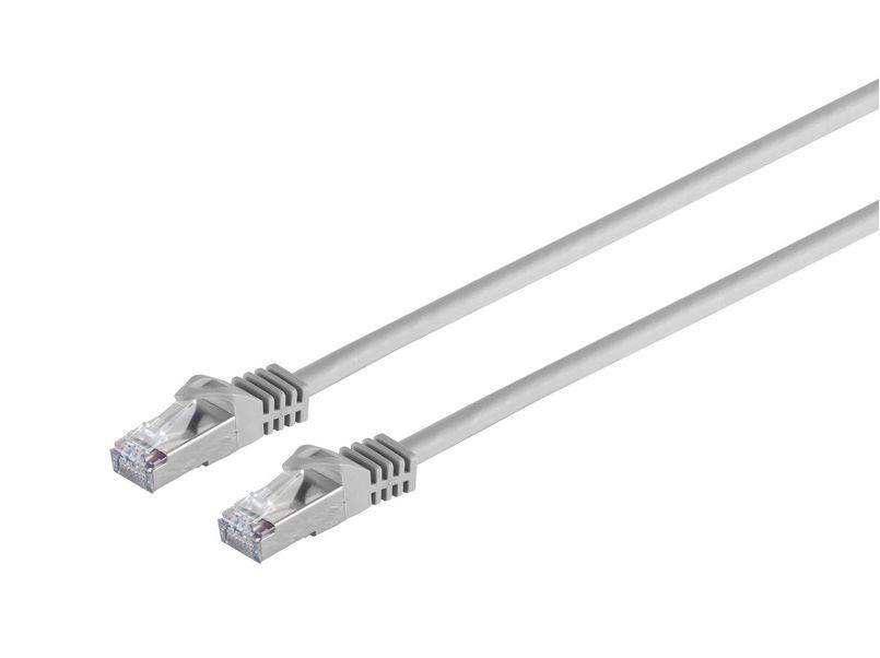 MicroConnect CAT7 S/FTP Omrežni Kabel 10m, Siv