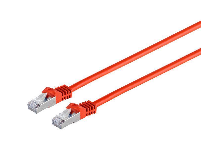 MicroConnect CAT7 S/FTP mrežni kabel 20m, crveni