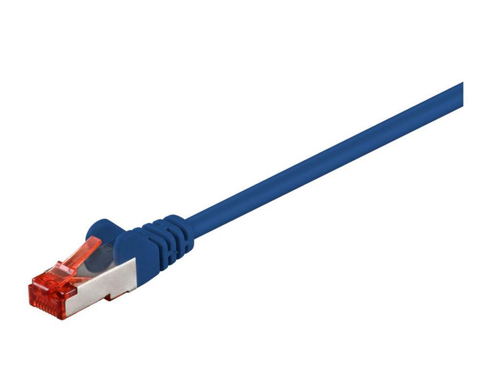 MicroConnect S/FTP CAT6 0.15m Plavi LSZH