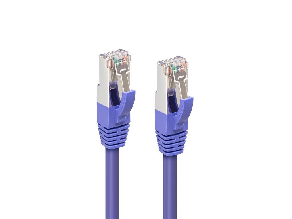 MicroConnect Kabel S/FTP CAT6 1m Vijoličen LSZH