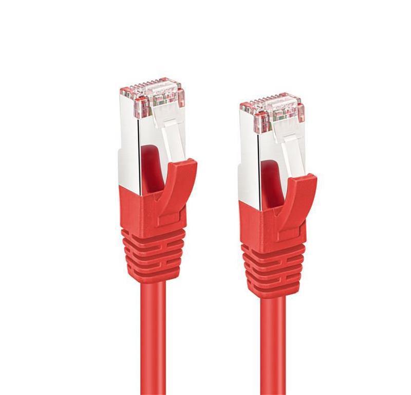 MicroConnect CAT6 S/FTP Network Cable 3m, Red
