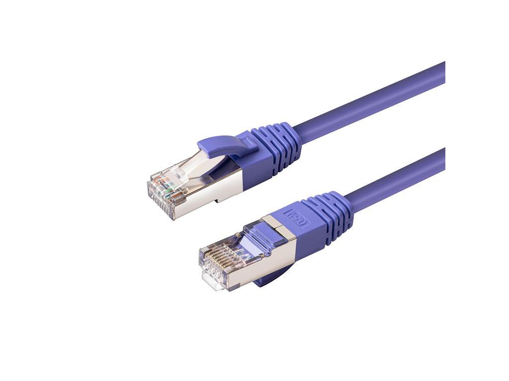 MicroConnect CAT6 S/FTP mrežni kabel 5m, ljubičasti