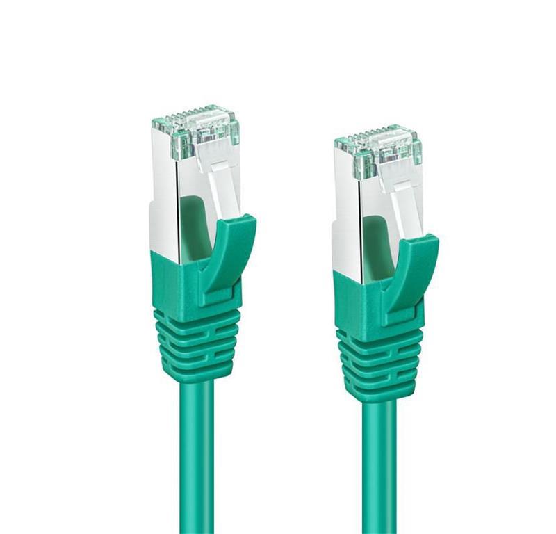 MicroConnect CAT6 S/FTP mrežni kabel 15m, zeleni
