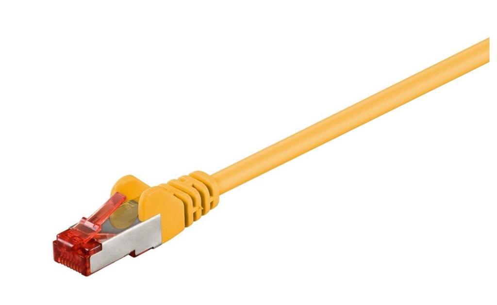 MicroConnect S/FTP CAT6 50m Žuta LSZH