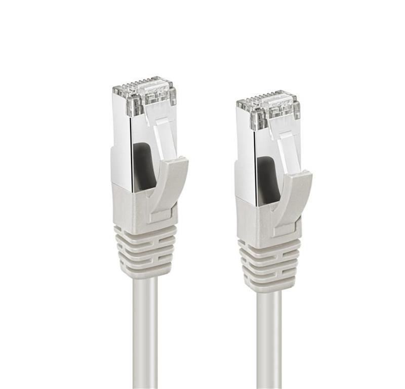 MicroConnect F/UTP CAT6 0.5m sivi LSZH