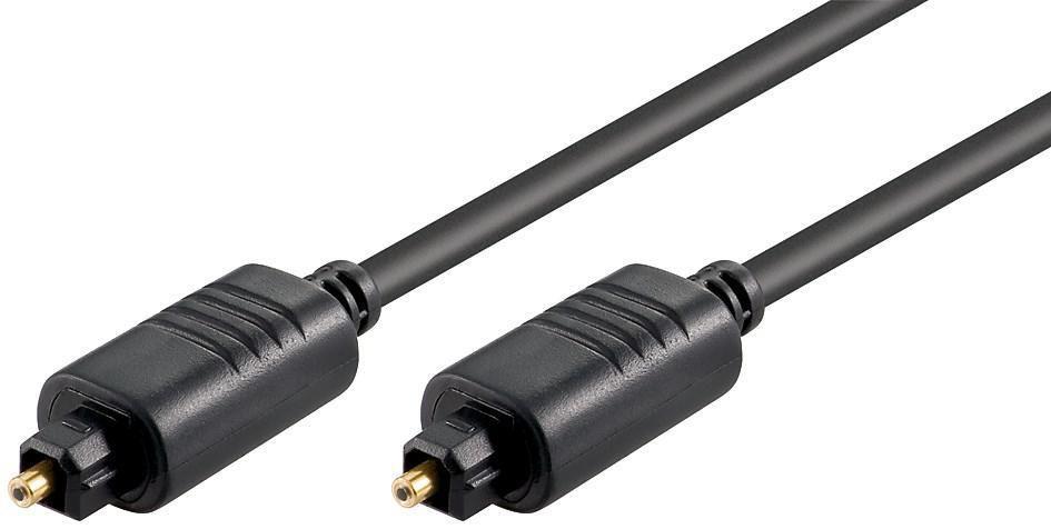 MicroConnect Toslink optički kabel 5m crni