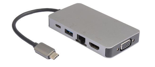 MicroConnect USB-C razdjelnik, 6-u-1