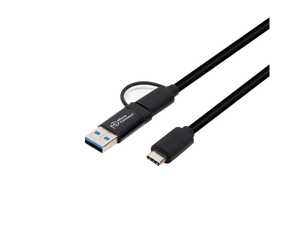 MicroConnect USB-C 3.2 Gen 1 kabel, 1m
