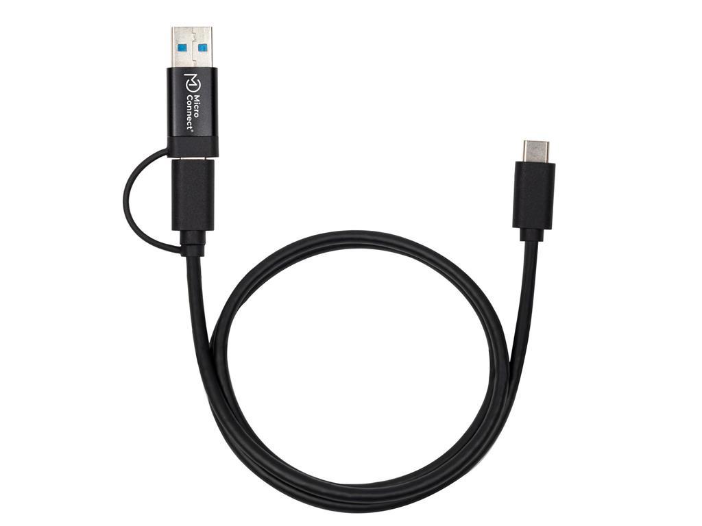 MicroConnect USB-C 3.2 Gen 1 kabel, 1m