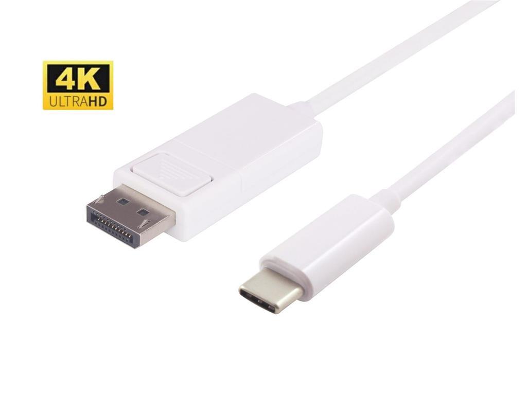 MicroConnect USB-C Displayport kabel 2m