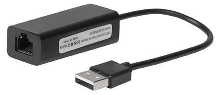 MicroConnect USB2.0 na Ethernet, crni