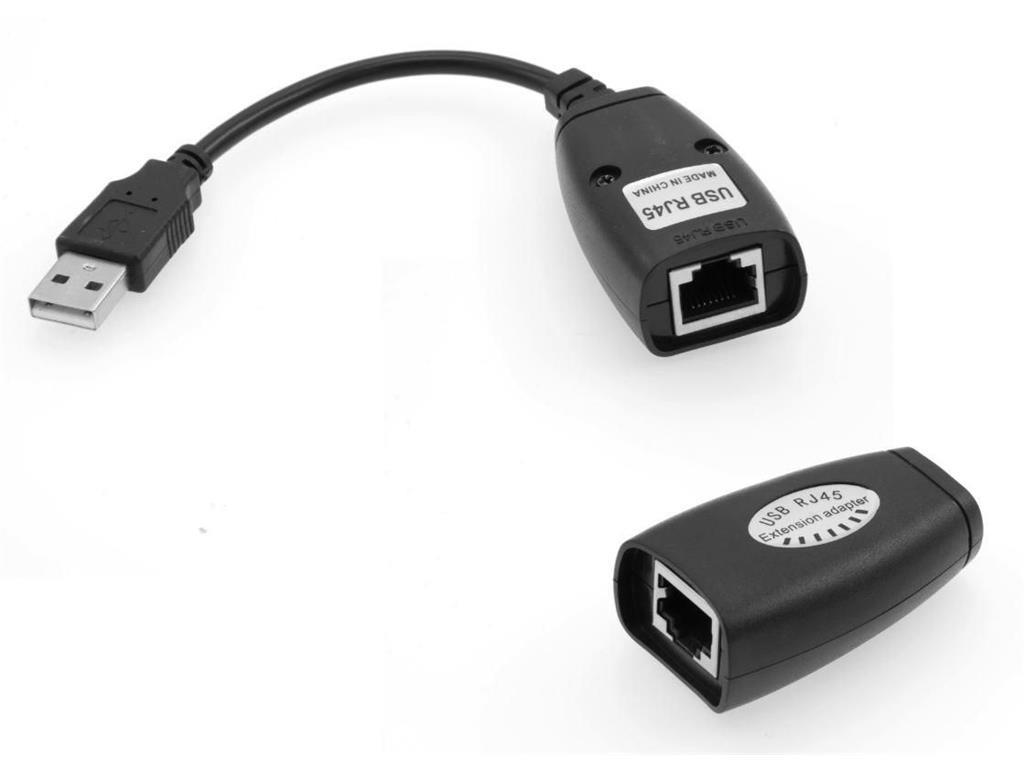 MicroConnect CAT 5/5e/6 / USB 1.1 Pretvarač