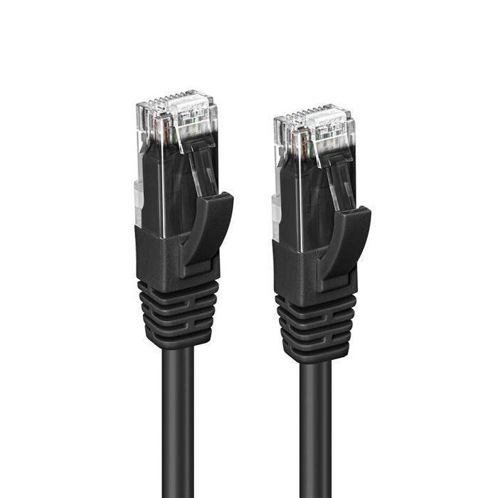 MicroConnect U/UTP CAT5e 2M crni PVC
