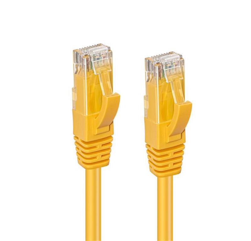 MicroConnect U/UTP CAT6 1M žuti LSZH