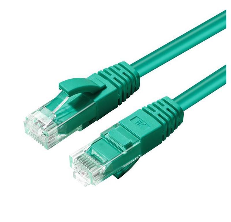 MicroConnect CAT6 U/UTP mrežni kabel 15m, zeleni
