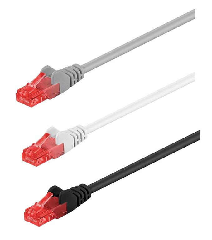  Kabel U/UTP CAT6 10 Pack PVC