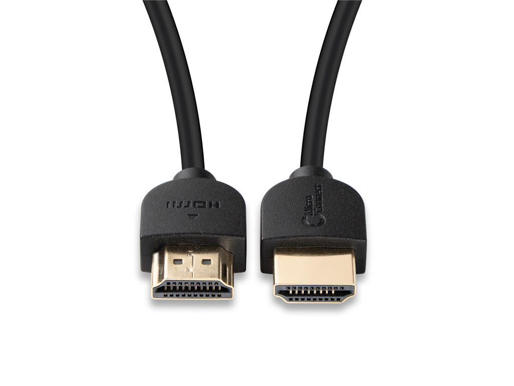 MicroConnect 4K HDMI tanak kabel 1m
