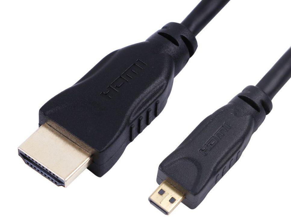 MicroConnect Kabel HDMI na HDMI Micro D 2.0, 1m
