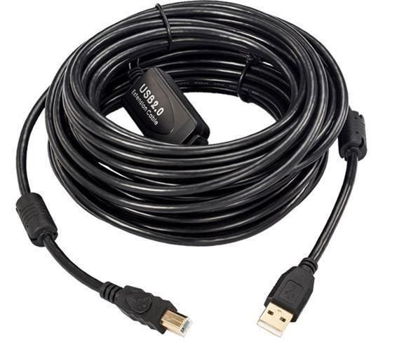 MicroConnect Aktivni USB 2.0 A-B kabel, 10m