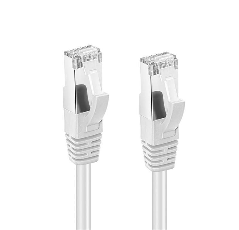 MicroConnect CAT6A S/FTP 1m bijeli LSZH