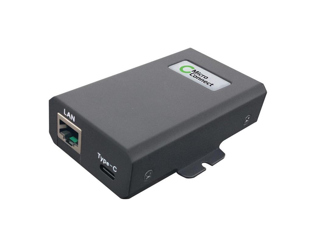 MicroConnect Notranji PoE omrežni Pretvornik