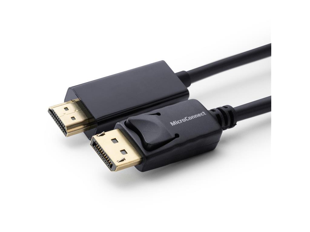 MicroConnect DisplayPort 1.2 na HDMI kabel